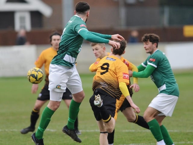 Littlehampton Town take on Ashford United in the Isthmian south east division