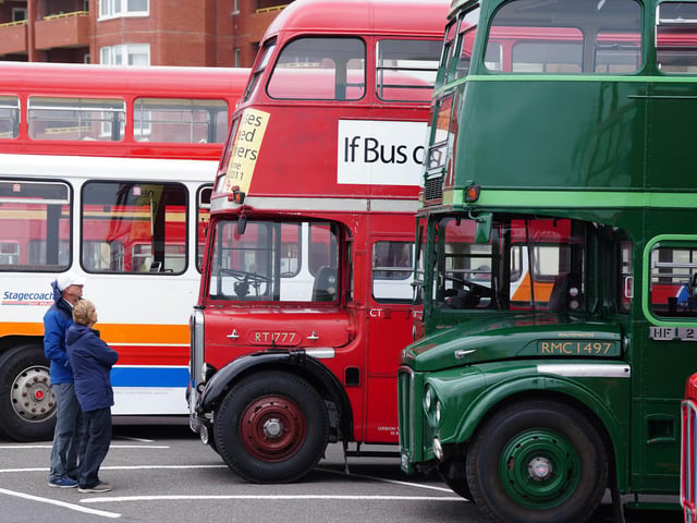 Worthing Bus Rally 2023 featured some unique vehicles on display and visitors were able to enjoy free bus rides on vintage buses