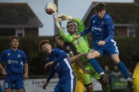 Selsey in recent action against Wick | Picture: Chris Hatton