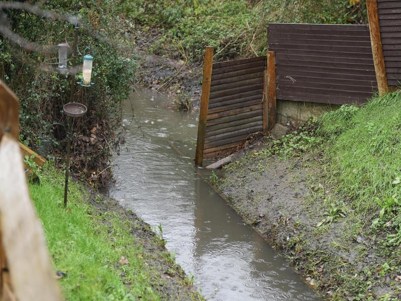 ‘A stench of raw sewage’ waffs around Barnham after a sewage pipe burst and major traffic disruption has been reported.