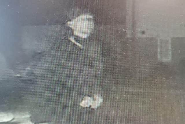 CCTV image of a man reportedly seen trying car doors in Billingshurst