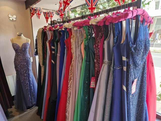 Carolyn Keyes, dress boutique, in Worthing dresses hundreds of girls for prom each year