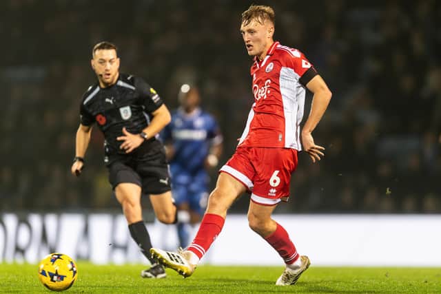 Max Anderson picked up an injury against Harrogate on Saturday | Picture: Kyle Hemsley
