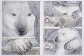 A page from The Bear by Raymond Briggs, 1994