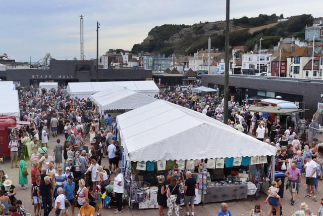 Hastings Seafood & Wine festival 2023. Photo by Kevin Boorman.
