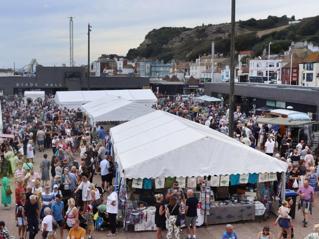 Hastings Seafood & Wine festival 2023. Photo by Kevin Boorman.
