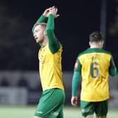 Dominic Di Paola has backed Jack Mazzone to better last season’s goalscoring exploits after it was confirmed the striker will return to Horsham FC for the 2023-24 campaign. Picture by John Lines