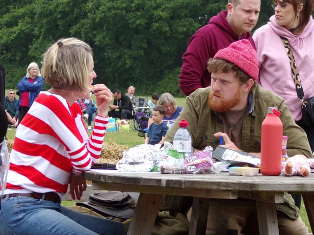 Families came together to celebrate the Queen's Platinum Jubilee with a picnic, games and dog show at the Allman Centre in Cowfold on Sunday, June 5