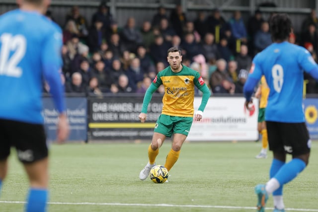 Isthmian Premier action from Horsham's excellent 3-1 home win over play-off chasing Billericay Town on Saturday