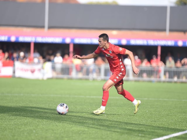 Images from Worthing v Eastbourne Borough in National South