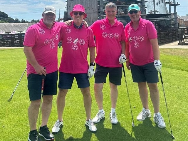 Teams started Andie’s Charity Golf Day 2026 on Saturday, June 27, with breakfast before heading out for 18 holes of golf