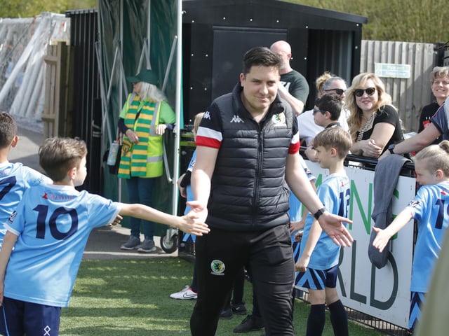 Images from Horsham FC's win at home to Cray Wanderers