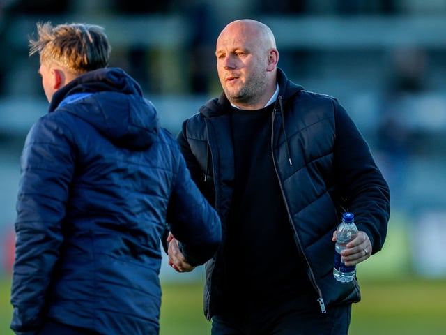 Action from Eastbourne Borough's visit to Weston-super-Mare in National League South