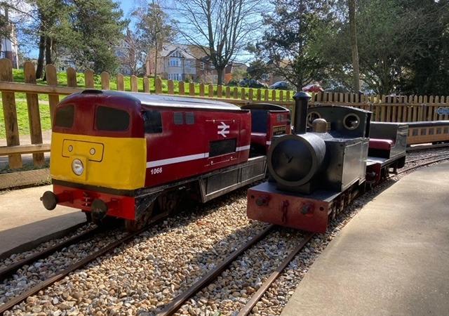 The Alexandra park Woodland Railway will be offering miniature train rides in an atmospheric setting during half-term. The railway also has its own mini golf course.