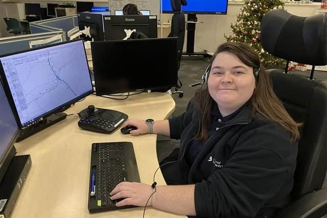 Lucy Towle - National Highways Regional Operations Centre (ROC) Operator based in our East England ROC