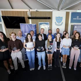 The Sussex Cricket Collective award winners after pickingup their gongs | Picture: Sussex Cricket Foundation