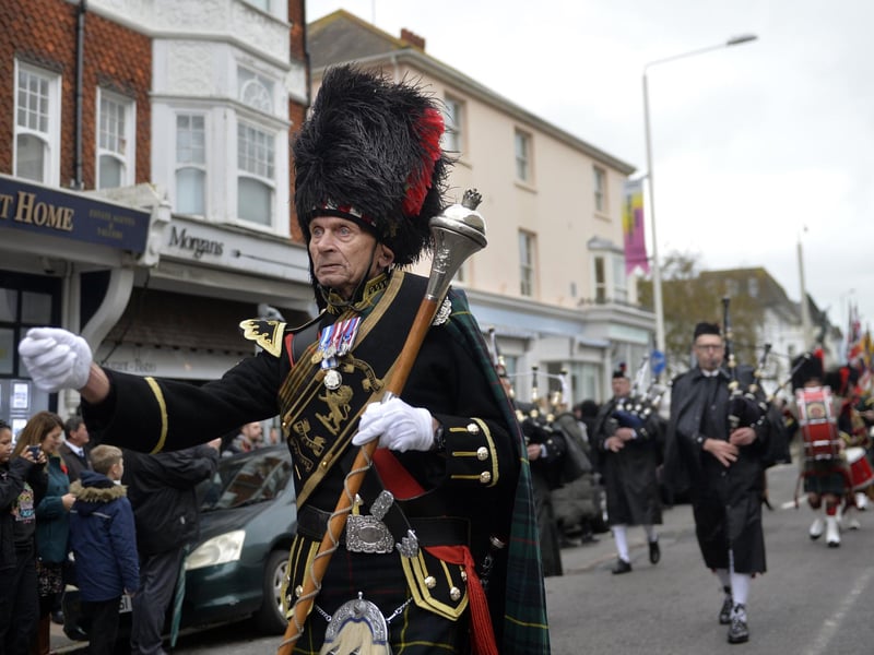 Eastbourne Remembrance Sunday Service (Photo by Jon Rigby)