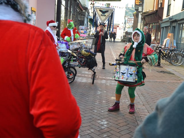 Hastings Old Town Christmas 2023.