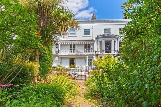 This rarely-available Regency town house in the heart of Worthing has come on the market with Robert Luff & Co priced at £1.1million.