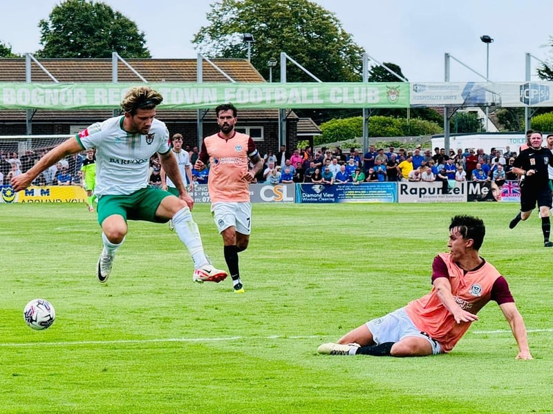 Rocks v Pompey pre-season friendly, July 2024