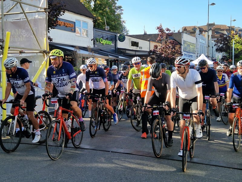 The Greater Haywards Heath Bike Ride 2026. Photo: Lawrence Smith