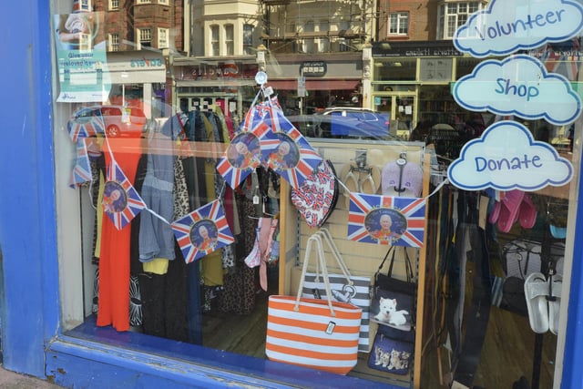 Bexhill businesses getting ready for the Coronation weekend.