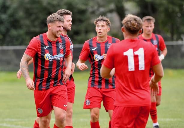 Wick v Eastbourne United in the SCFL premier