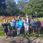 ​Worthing Peace Group marks 78 years since the atomic bombing of the Japanese city of Nagasaki with a gathering in Homefield Park. Picture: Clara Knight / Submitted