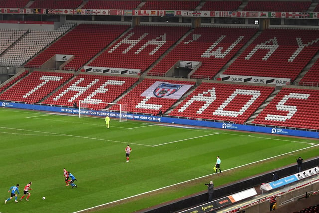 The Stadium of Light, home to Sunderland, has 0.34 anti-social behavioural incidents per 100 attendants, on average. The Stadium of Light has an average of 654,968 annual attendants and 2,253 yearly incidents