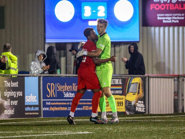 Eastbourne Borough v Chichester City, Sussex Transport Senior Cup
