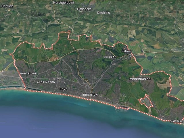 A total of 103 arrests were made in Brighton in 2024