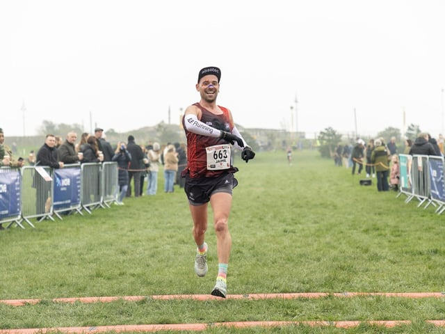 Medals, top 3s, sponsors and a variety from the course of this year's Eastbourne Half Marathon