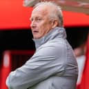 Kevin Blackwell in the dugout on Saturday for the first time | Picture by Kyle Hemsley/CTFC