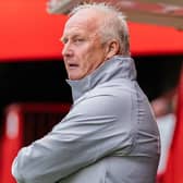 Kevin Blackwell in the dugout on Saturday for the first time | Picture by Kyle Hemsley/CTFC