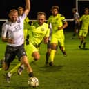 Bexhill and Eastbourne in the battle of the Uniteds in the Peter Bentley Cup | Picture by Amy Marshall