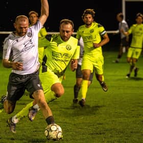 Bexhill and Eastbourne in the battle of the Uniteds in the Peter Bentley Cup | Picture by Amy Marshall