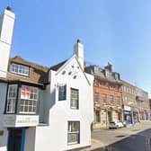 The temporary road closure will be in place on Bridge Street, Newhaven. Photo: Google Street View