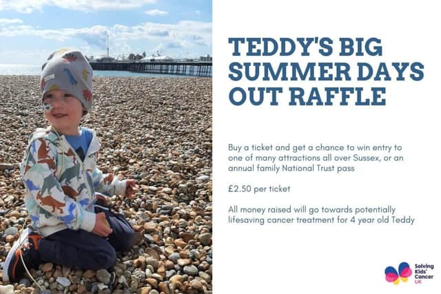 Teddy's Big Summer Days Out Raffle runs until 21st July