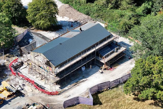 Work progressing at Whiteways. Photo: Eddie Mitchell