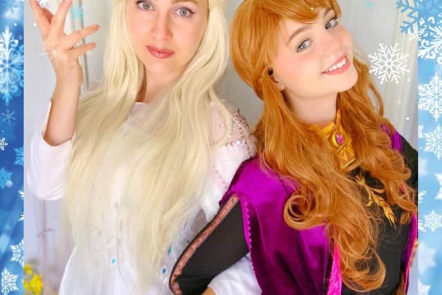 Anna and Elsa will be at the event