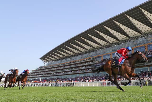 Inspiral ridden by Frankie Dettori wins The Coronation Stakes on day four of Royal Ascot 2022 (Photo by Alex Livesey/Getty Images)