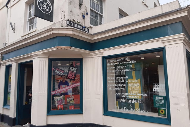 The Body Shop in Worthing has had a refresh ahead of a special black Friday event this week