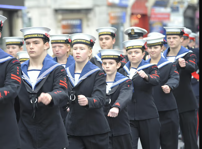 Look back at Eastbourne's Remembrance service from 2015