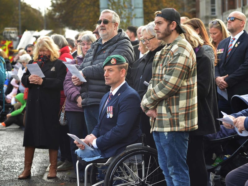 Eastbourne Remembrance Sunday on November 9 2025.