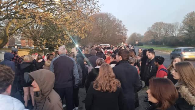 Memorial walk held over death of 12 year old boy from Crawley