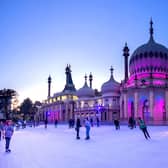 Brighton's popular Royal Pavilion Ice Rink Picture: Andrew Hasson
