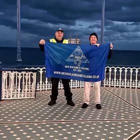 Richard Johnson (left) has drawn on his own struggles to help others facing mental health challenges and loneliness through two local community initiatives. Picture: Richard Johnson