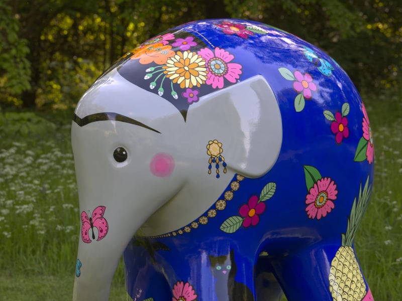 Elmer's Art Parade at Petworth runs until September 3