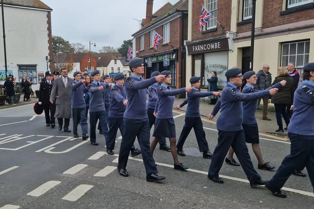 Storrington Remembrance Parade on Sunday, November 10, 2024