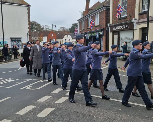 Storrington Remembrance Parade on Sunday, November 10, 2024
